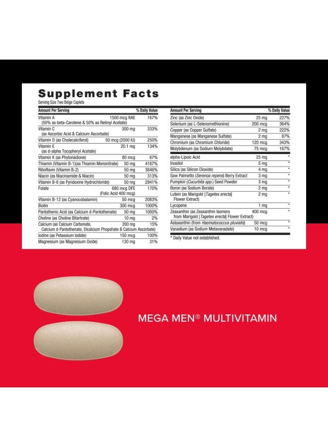 GNC Mega Men Healthy Testosterone Program, Complete Nutrition 4 Products in 1, Boost Free and Total Testosterone, Blood Flow, 30 Daily Packs - Image 3